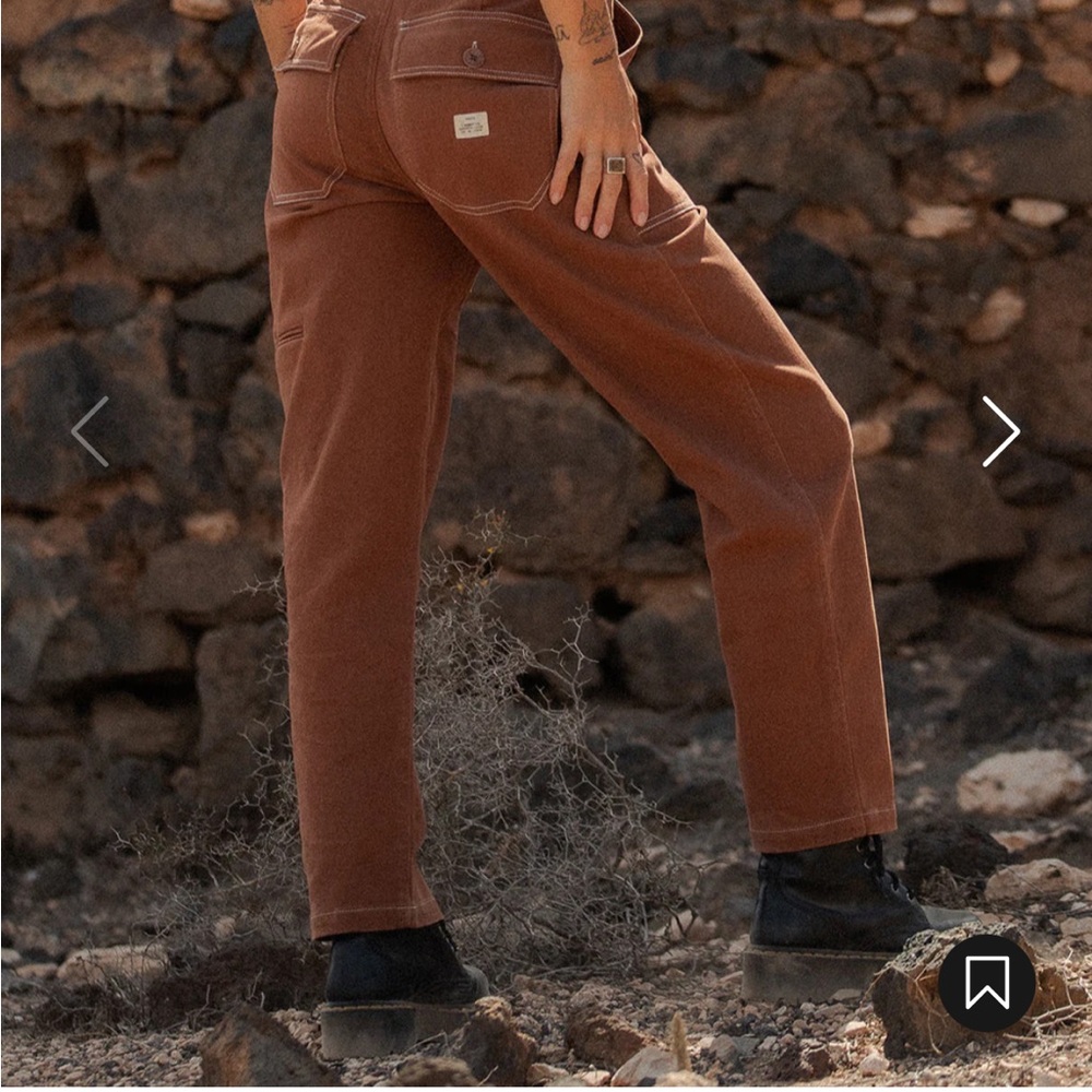 304 Service Fatigue Pants - Rust SIZ UK 18 - Picture 5 of 11